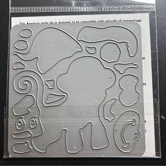 Die-Versions SANTA MONKEY die 3” x 3-1/2” - Picture 2 of 2